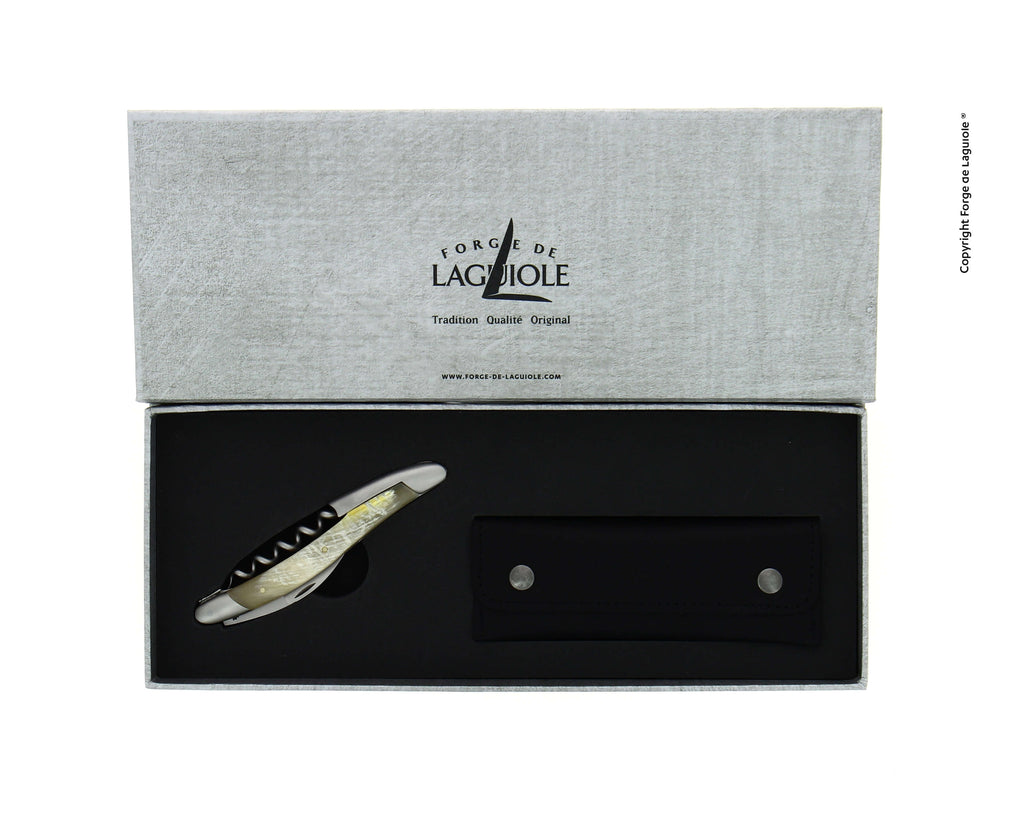 Forge De Laguiole Sommelier Aubrac Cuerno Acabado satinado