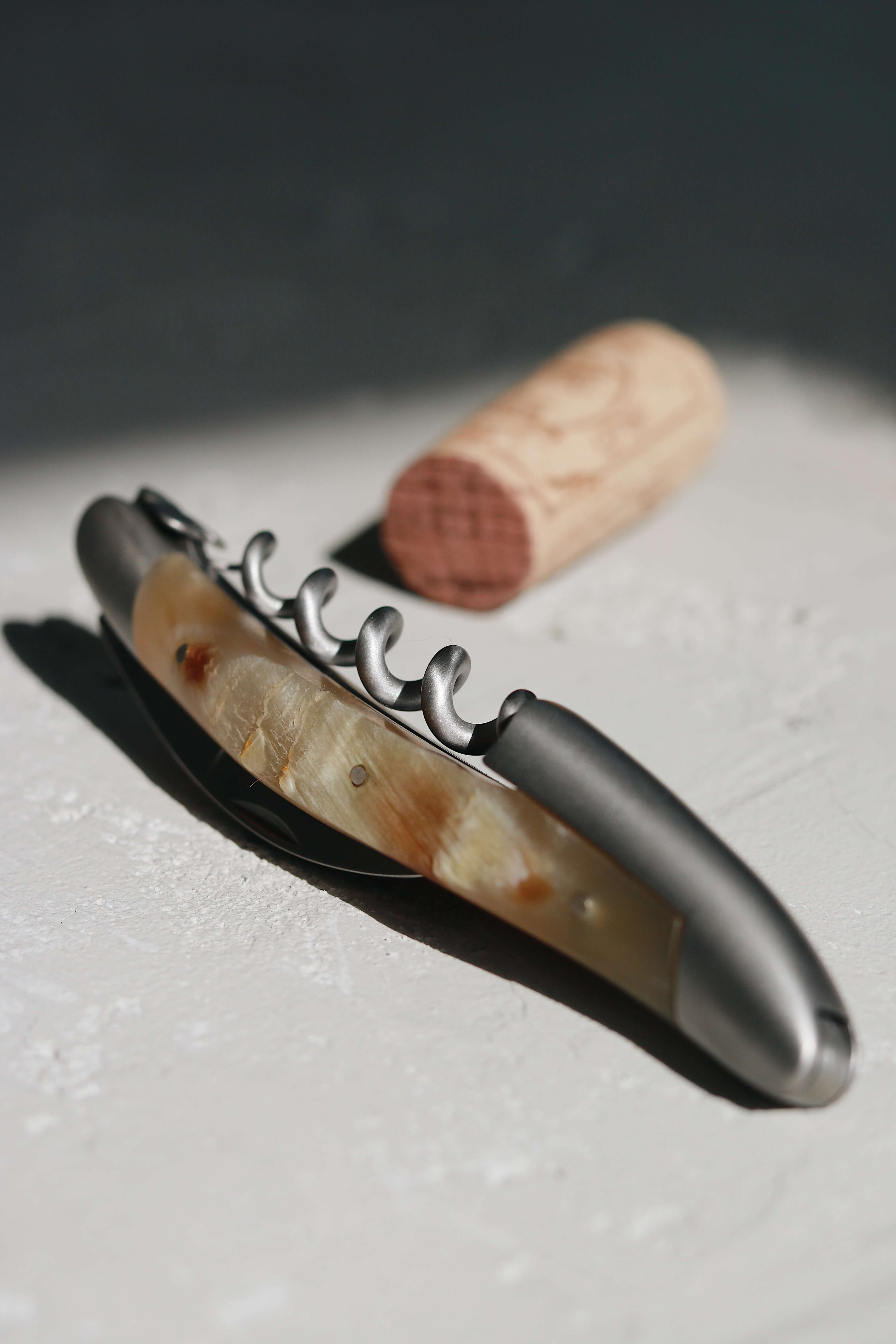 Forge De Laguiole Sommelier Aubrac Cuerno Acabado satinado