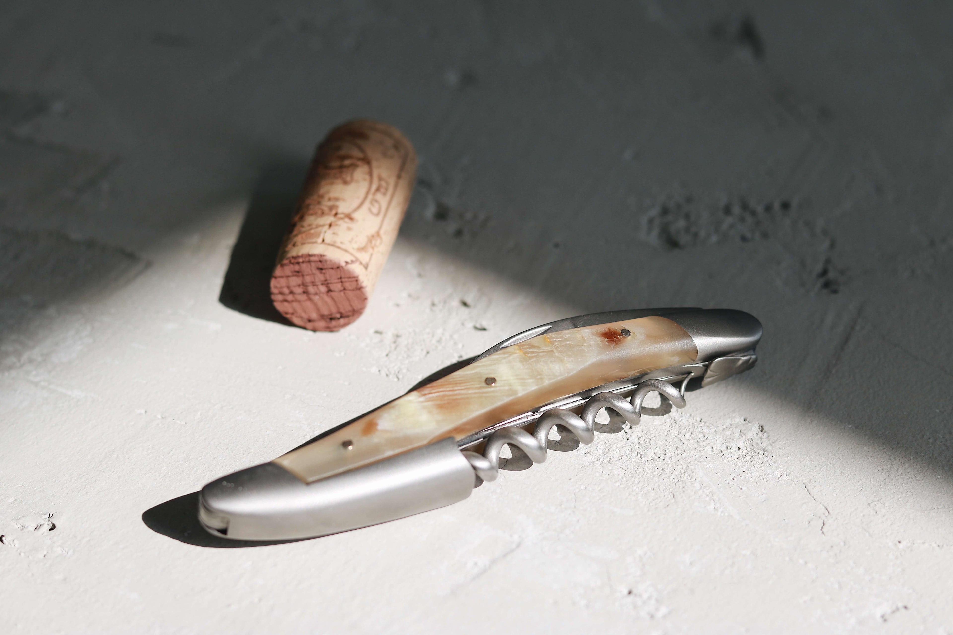 Forge De Laguiole Sommelier Aubrac Cuerno Acabado satinado