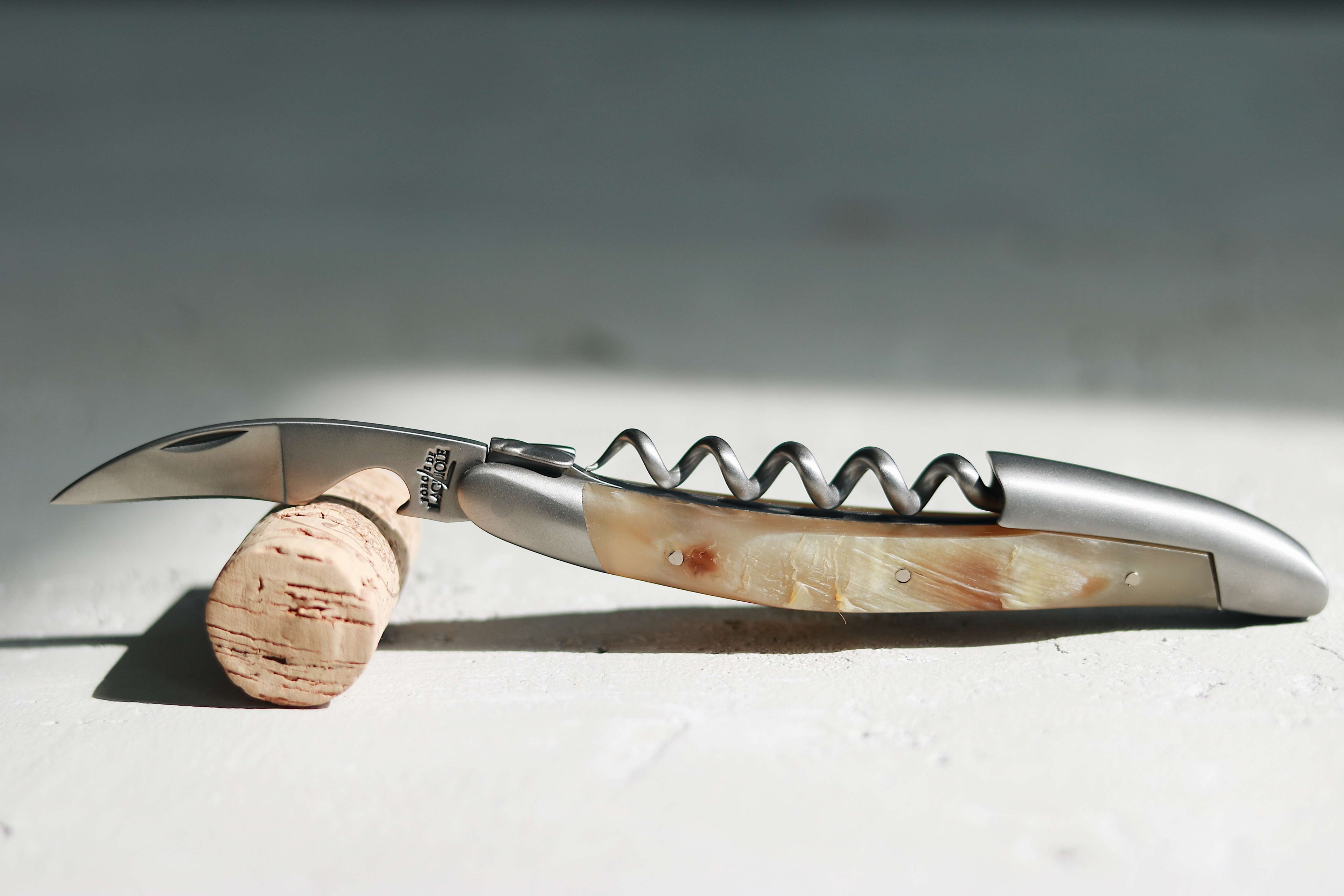 Forge De Laguiole Sommelier Aubrac Cuerno Acabado satinado