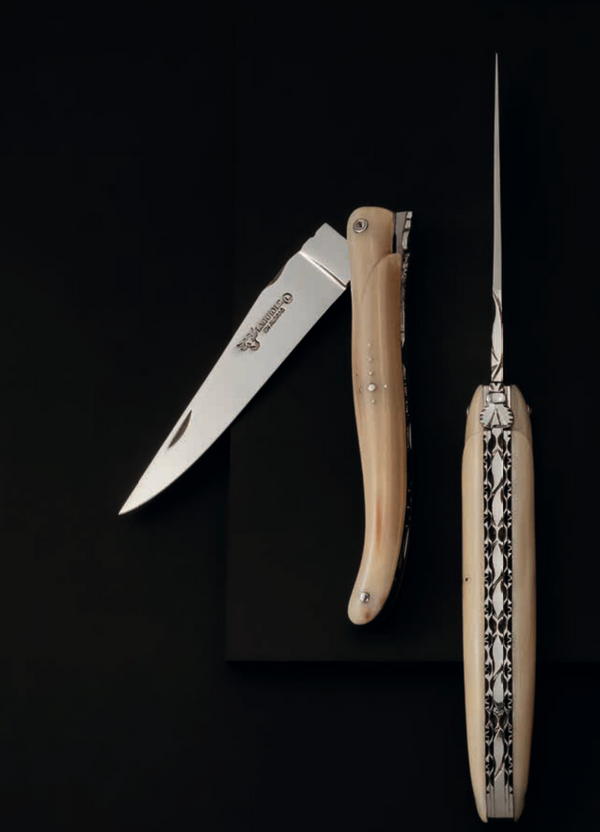 Laguiole En Aubrac - Navaja de bolsillo - Cuerno macizo