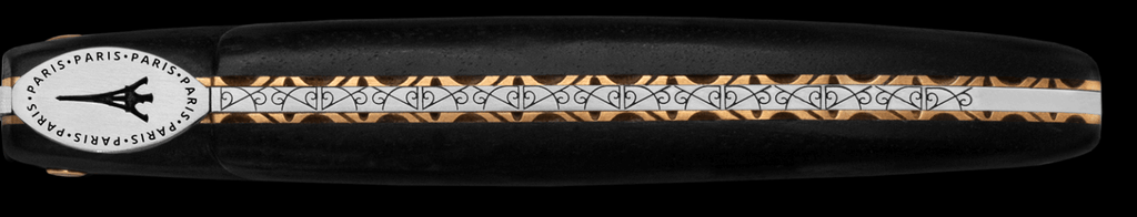 Laguiole En Aubrac - ORIGINE TOUR EIFFEL - Navaja con mango de ébano