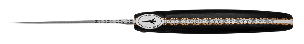 Laguiole En Aubrac - ORIGINE TOUR EIFFEL - Navaja con mango de ébano