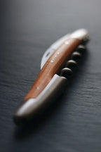 Set de regalo - Madera de olivo - Abridor de vino y navaja Sommelier - Forge De Laguiole