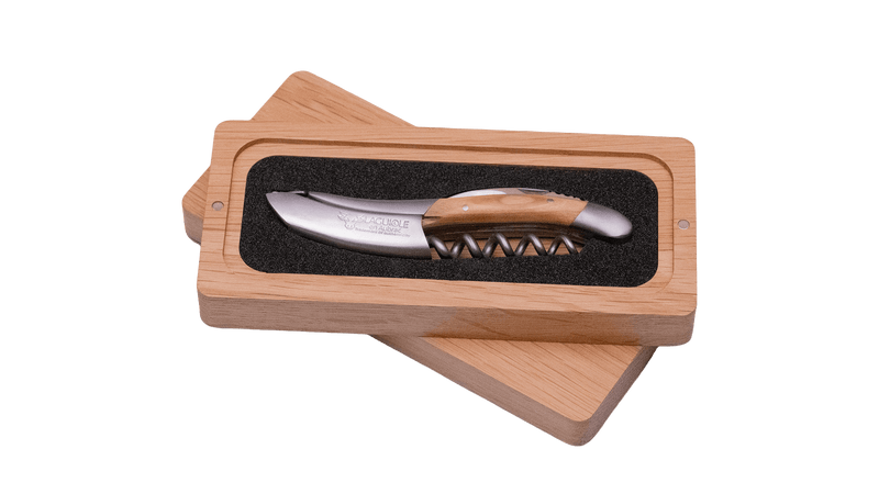 Classic Laguiole Sommelier – Madera de Olivo – Acabado Mate