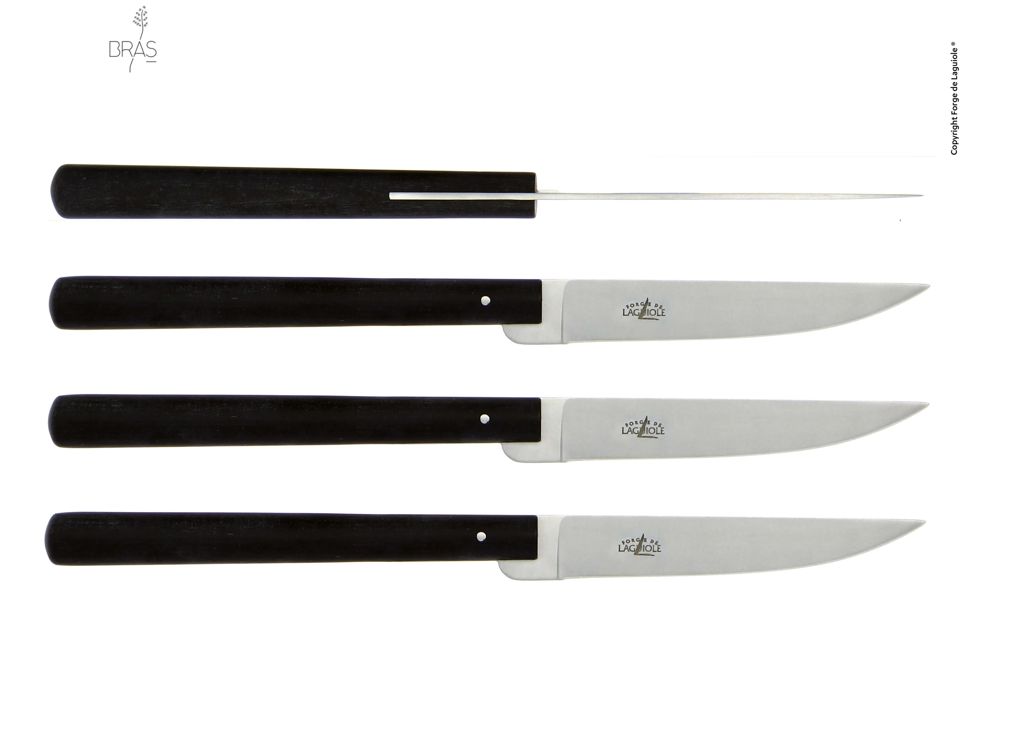 Juego de cuchillos para carne Forge De Laguiole - Diseño de Michel y Sebastian Bras.