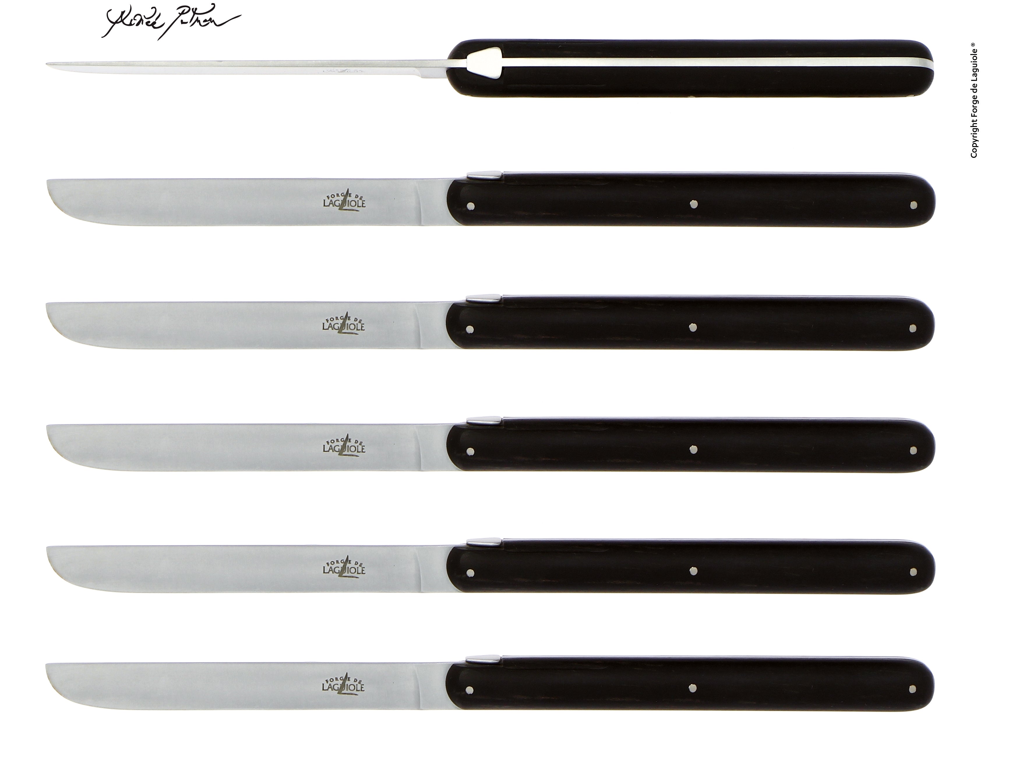 Cuchillos de mesa Forge De Laguiole diseñados por ANDREE PUTMAN