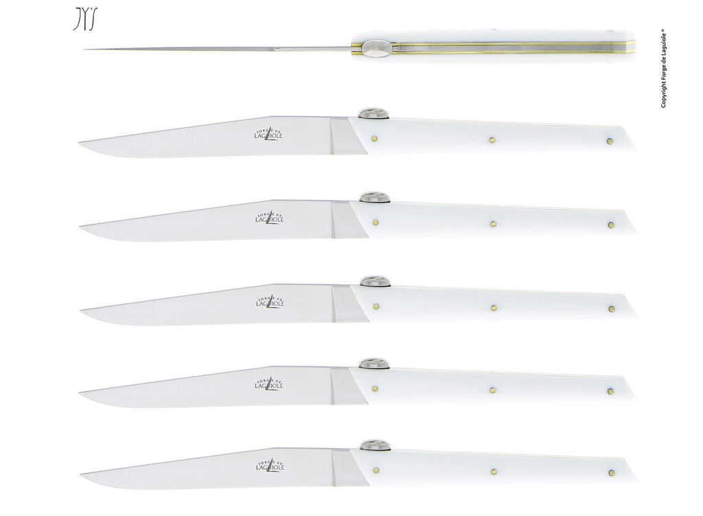 Forge De Laguiole CUCHILLOS DE MESA OLIVIER GAGNERE
