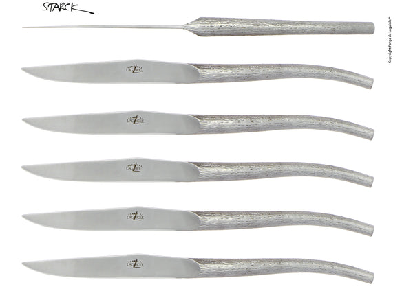 Cuchillos de mesa Forge De Laguiole diseñados por Philippe Starck
