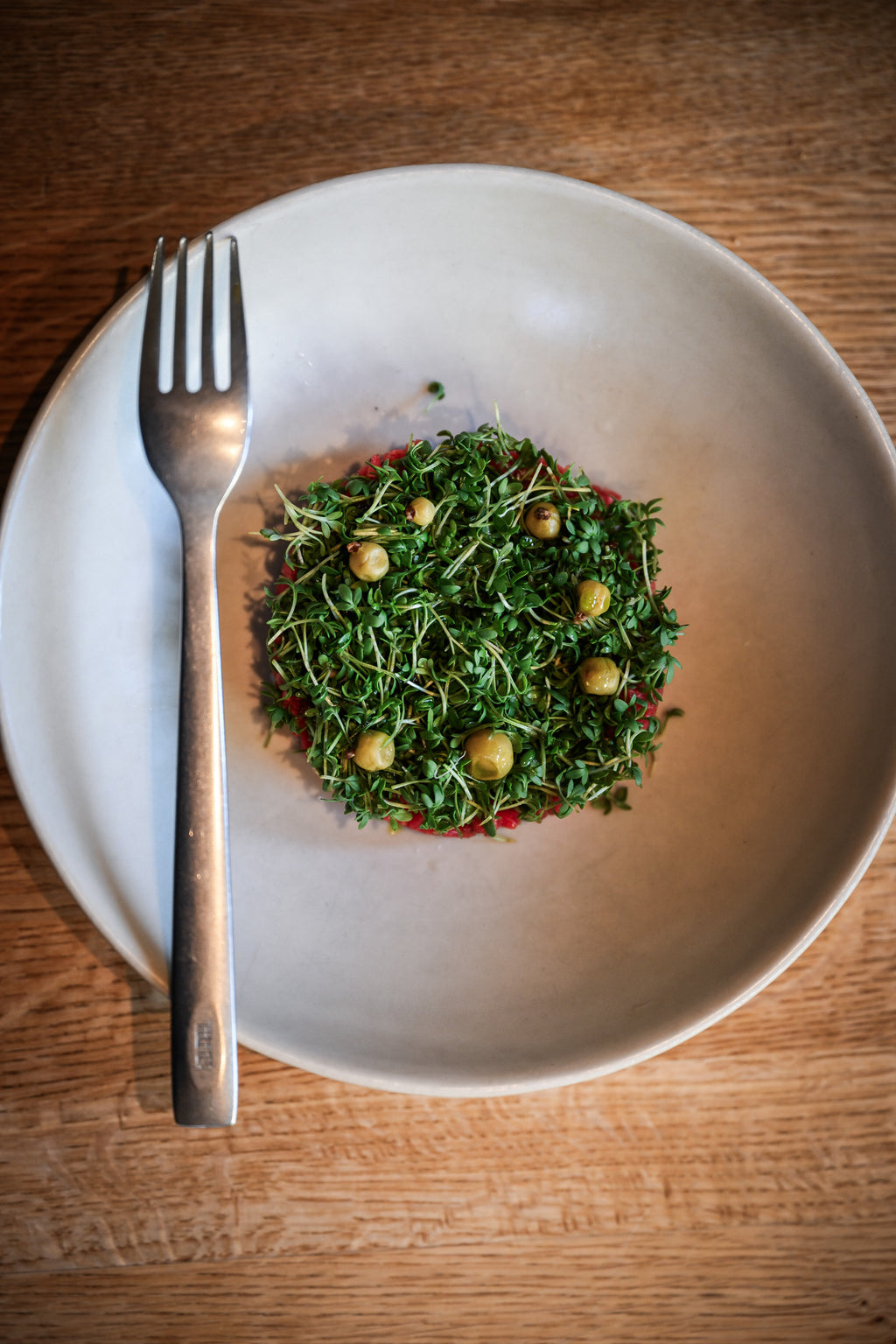 Table Noir - Cubiertos Barr con acabado lavado a la piedra