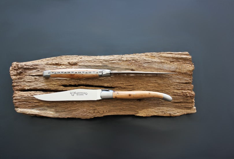 'Laguiole En Aubrac' Enebro (Enebro) Cuchillos Laguiole