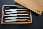 Cuchillos para carne Laguiole En Aubrac en madera de Abedul