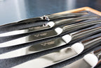 Cuchillos para carne de acero inoxidable pulido Laguiole En Aubrac