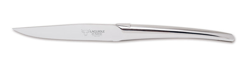 Cuchillos para carne de acero inoxidable pulido Laguiole En Aubrac