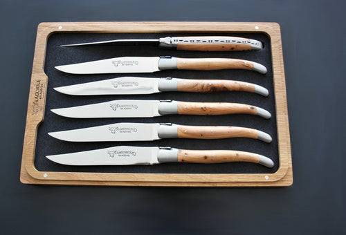 'Laguiole En Aubrac' Enebro (Enebro) Cuchillos Laguiole
