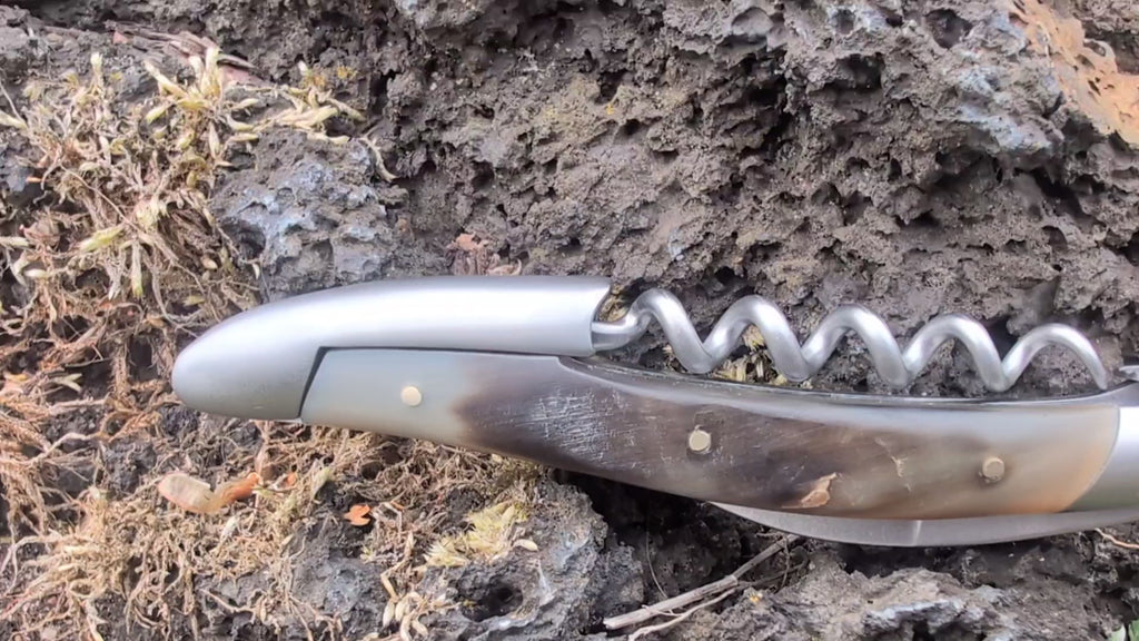 Forge De Laguiole Sommelier Aubrac Cuerno Acabado satinado